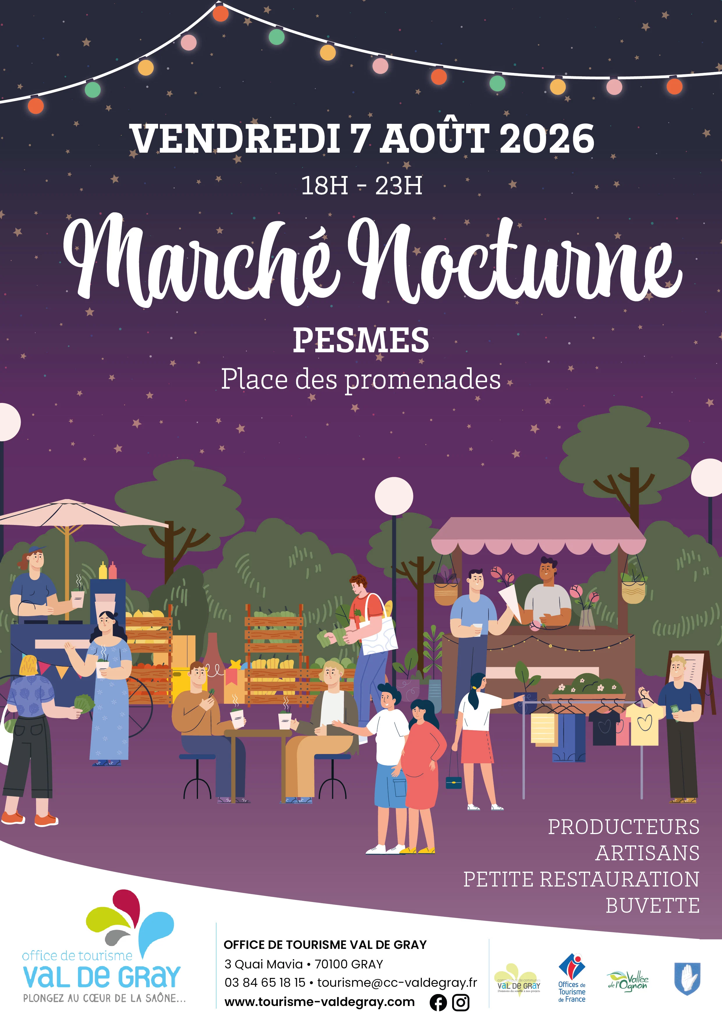 Marchés nocturnes Gray & Pesmes - 2